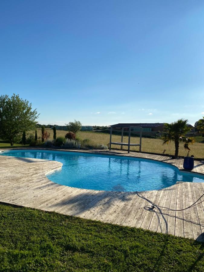 Agreable Chambre D'Hote Calme Avec Piscine Souvans Exteriör bild